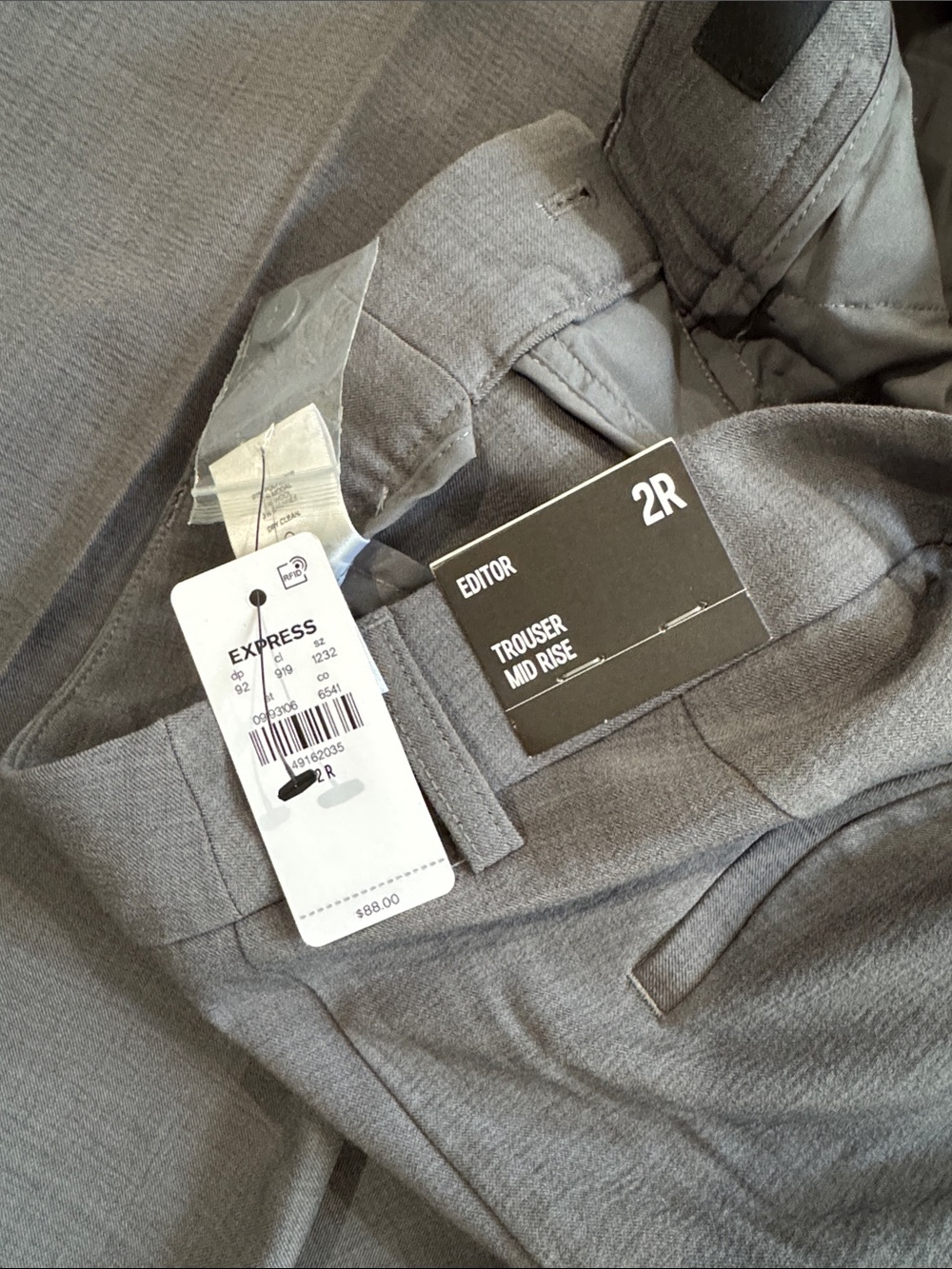 Express Editor Mid Rise Trouser - Picture 5 of 8